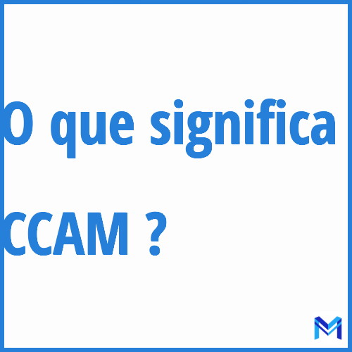 Cosa significa “CCAM”?